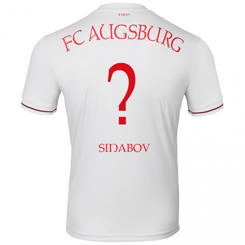 Niño Camiseta Albert Sinabov #0 Blanco 1ª Equipación 2024/25 La Camisa