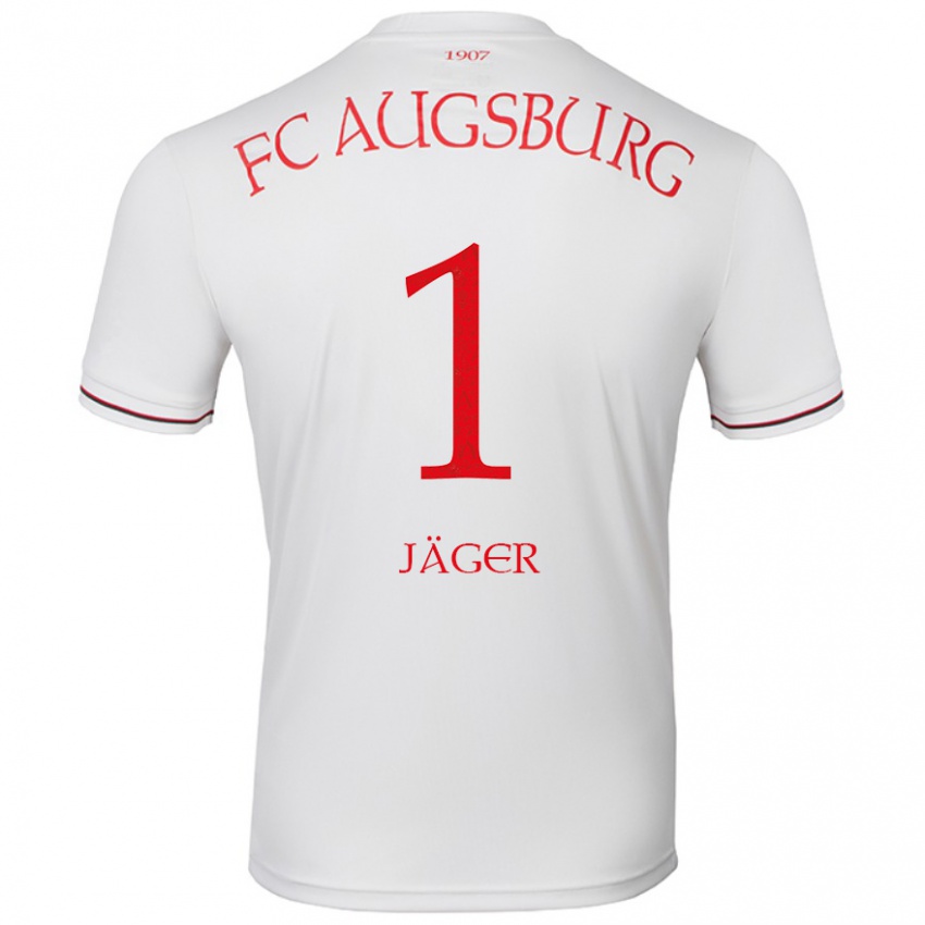 Niño Camiseta Tobias Jäger #1 Blanco 1ª Equipación 2024/25 La Camisa