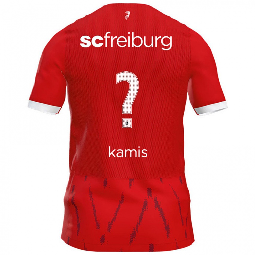 Niño Camiseta Marcel Kamis #0 Rojo 1ª Equipación 2024/25 La Camisa