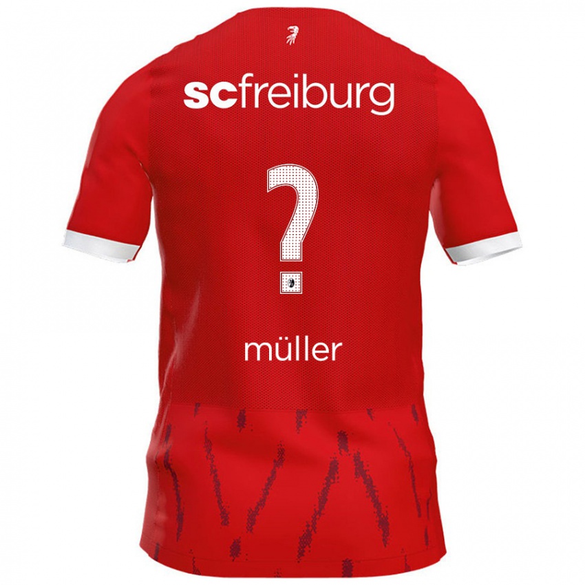 Niño Camiseta Phillip Müller #0 Rojo 1ª Equipación 2024/25 La Camisa