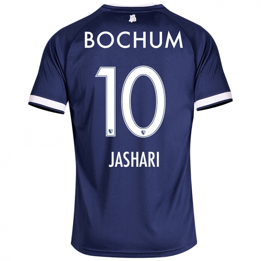 Niño Camiseta Lirim Jashari #10 Azul Oscuro 1ª Equipación 2024/25 La Camisa