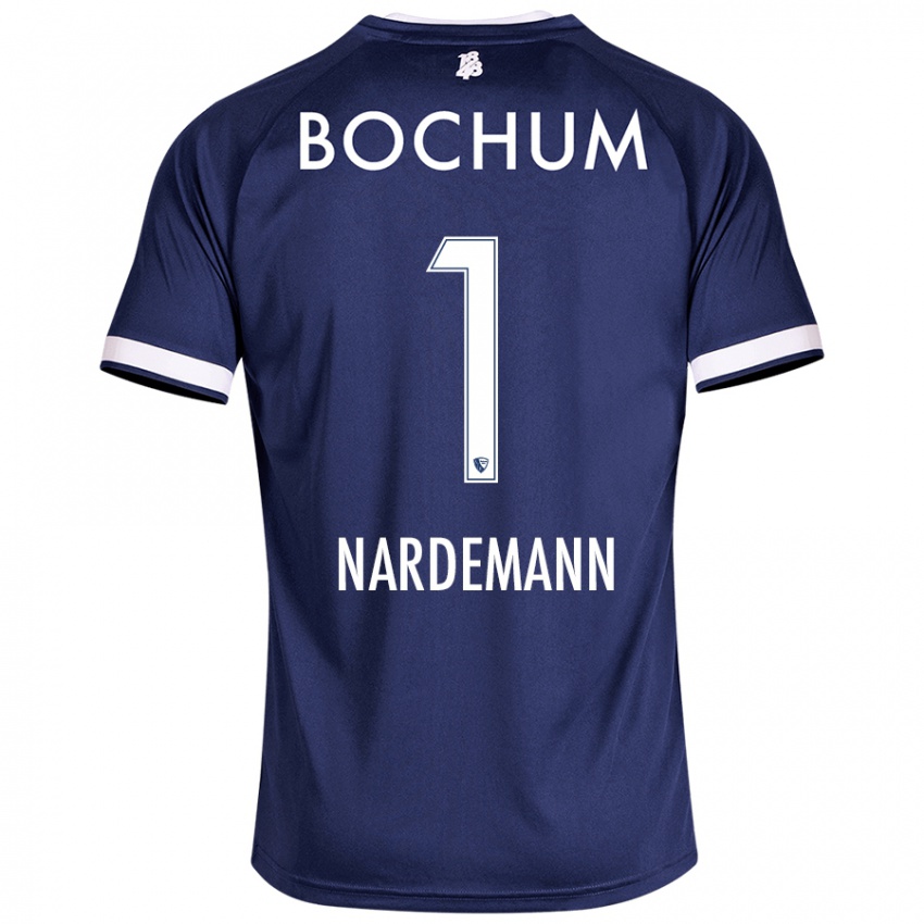 Niño Camiseta Kari Närdemann #1 Azul Oscuro 1ª Equipación 2024/25 La Camisa