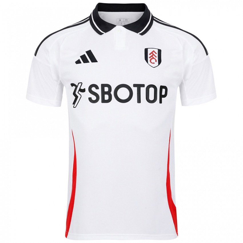 Niño Camiseta Ryan Sessegnon #30 Blanco 1ª Equipación 2024/25 La Camisa