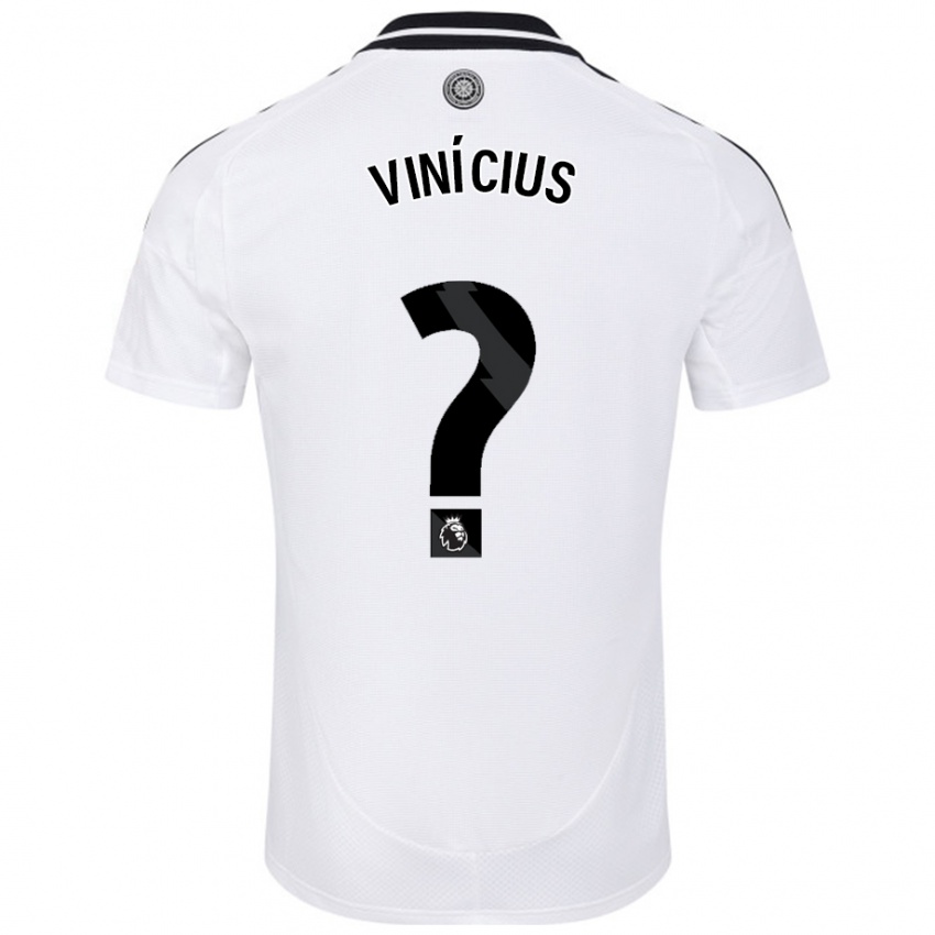 Niño Camiseta Carlos Vinícius #0 Blanco 1ª Equipación 2024/25 La Camisa