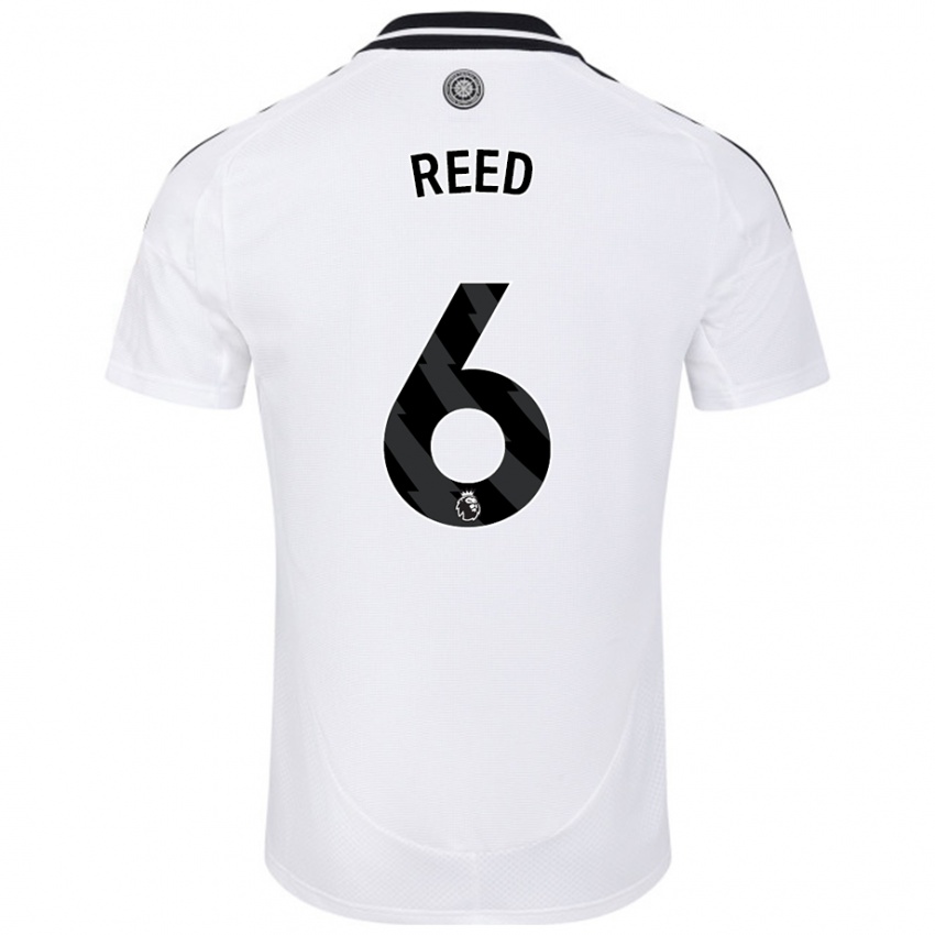 Niño Camiseta Harrison Reed #6 Blanco 1ª Equipación 2024/25 La Camisa