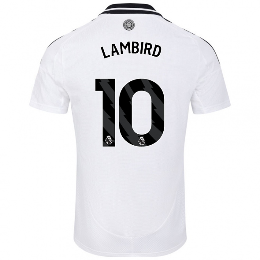 Niño Camiseta Lilly Lambird #10 Blanco 1ª Equipación 2024/25 La Camisa