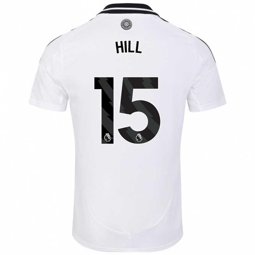 Niño Camiseta Anisha Hill #15 Blanco 1ª Equipación 2024/25 La Camisa