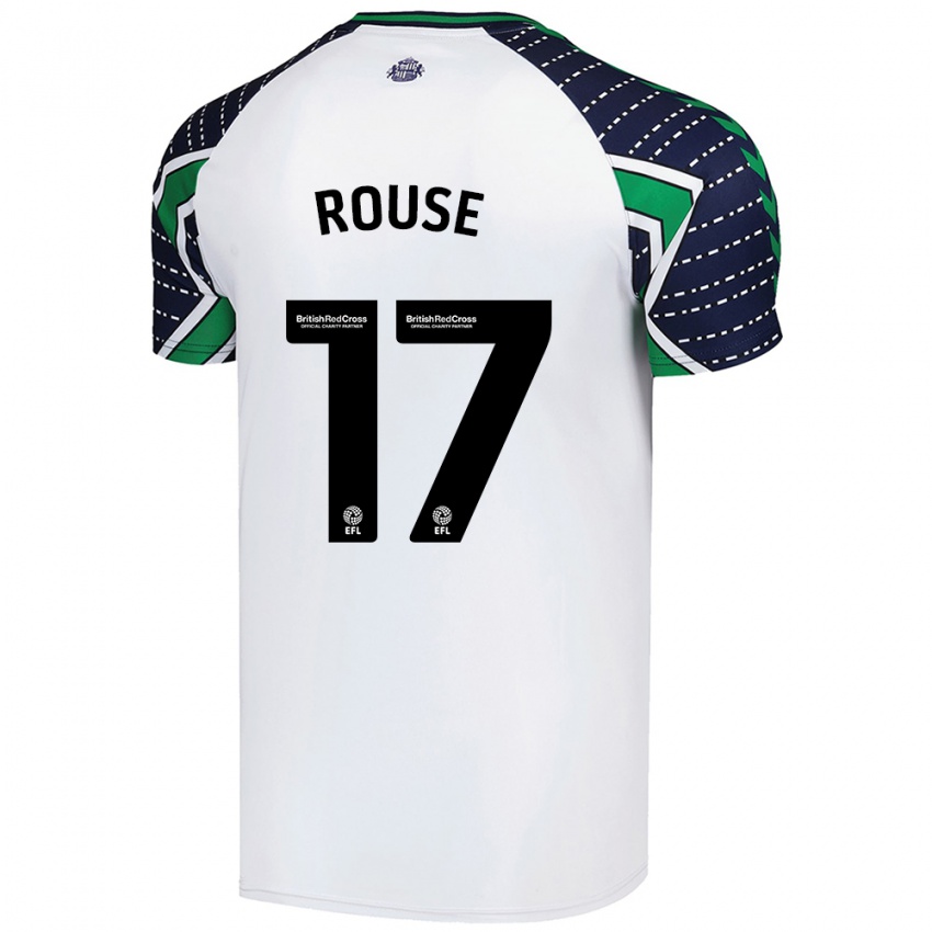 Niño Camiseta Mollie Rouse #17 Blanco 2ª Equipación 2024/25 La Camisa