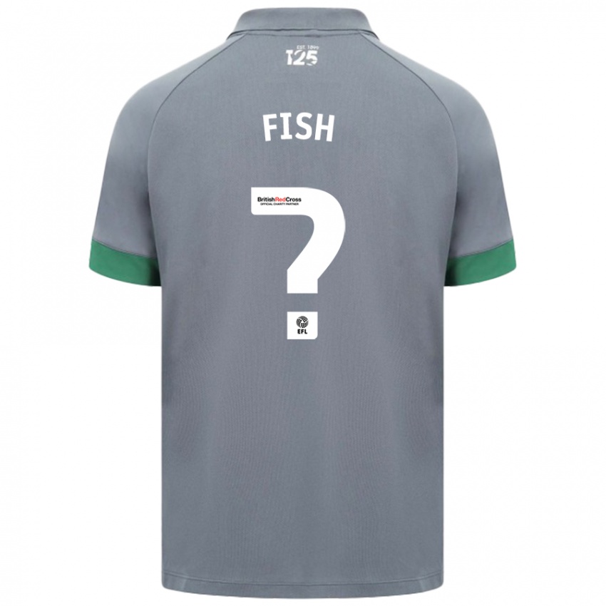 Niño Camiseta Will Fish #0 Gris Oscuro 2ª Equipación 2024/25 La Camisa