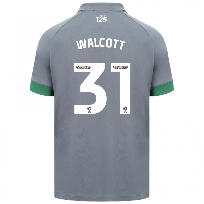 Niño Camiseta Malachi Fagan Walcott #31 Gris Oscuro 2ª Equipación 2024/25 La Camisa