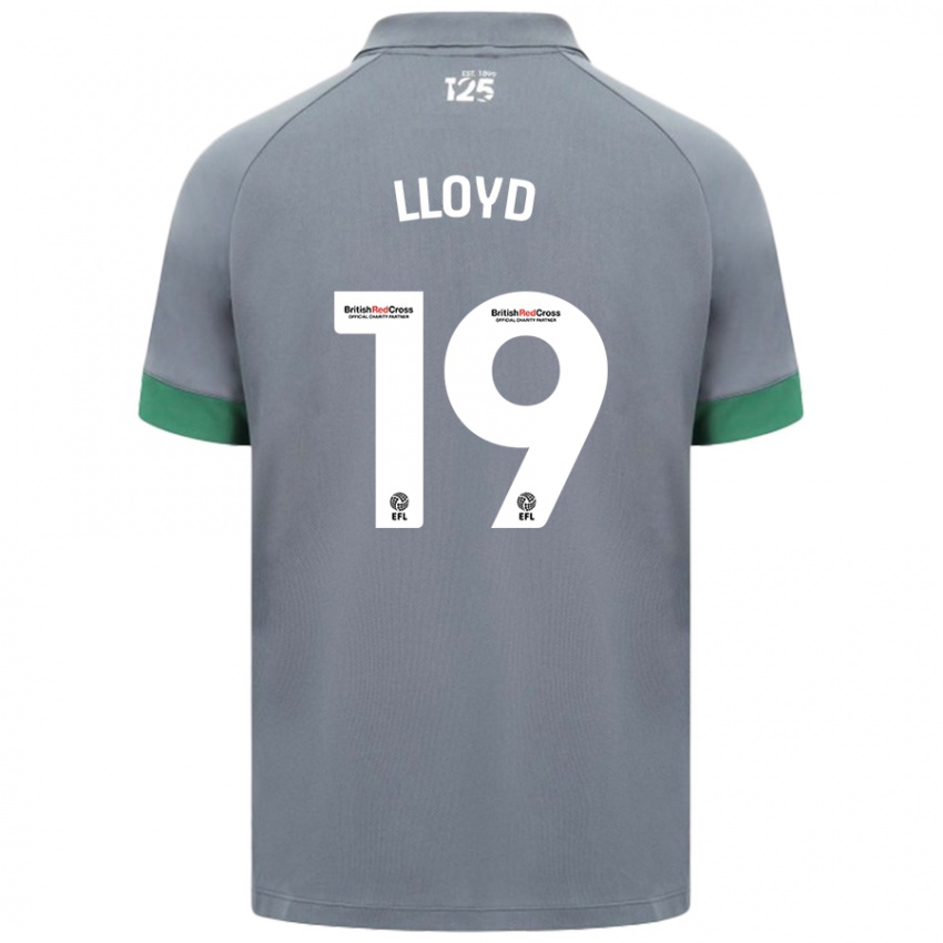 Niño Camiseta Madison Lloyd #19 Gris Oscuro 2ª Equipación 2024/25 La Camisa