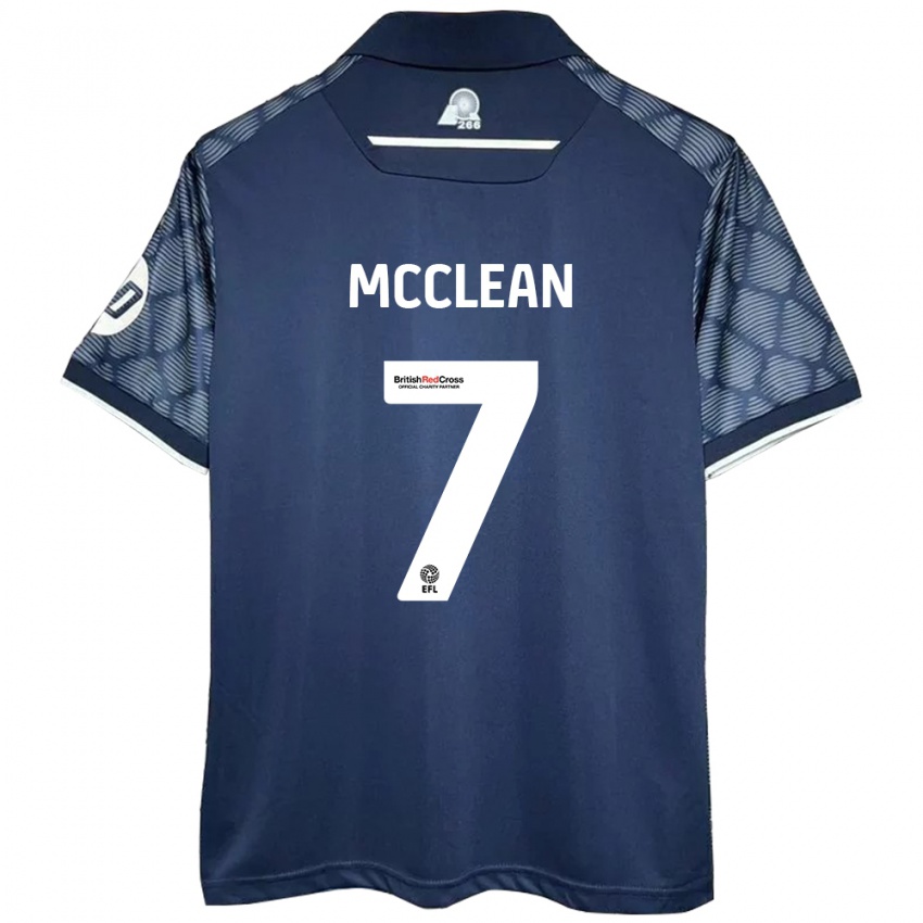 Niño Camiseta James Mcclean #7 Negro 2ª Equipación 2024/25 La Camisa