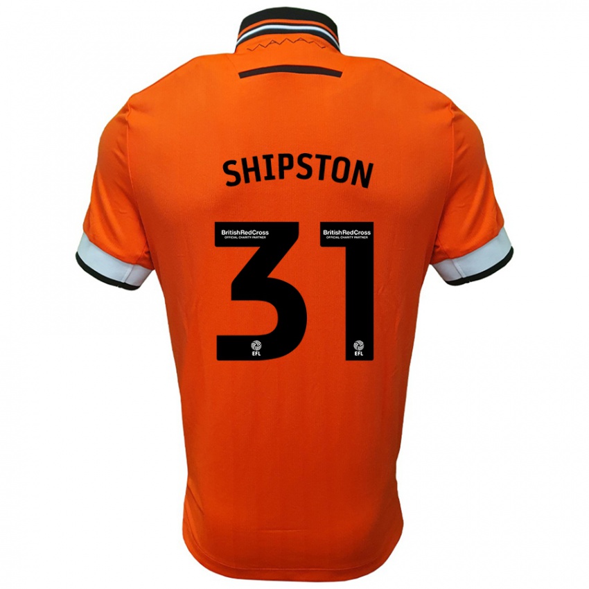 Niño Camiseta Rio Shipston #31 Naranja Blanco 2ª Equipación 2024/25 La Camisa