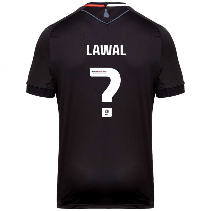 Niño Camiseta Bosun Lawal #0 Negro 2ª Equipación 2024/25 La Camisa