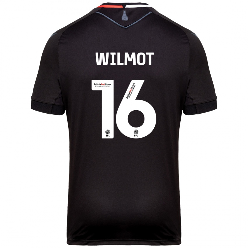 Niño Camiseta Ben Wilmot #16 Negro 2ª Equipación 2024/25 La Camisa