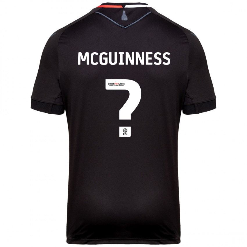 Niño Camiseta Dara Mcguinness #0 Negro 2ª Equipación 2024/25 La Camisa