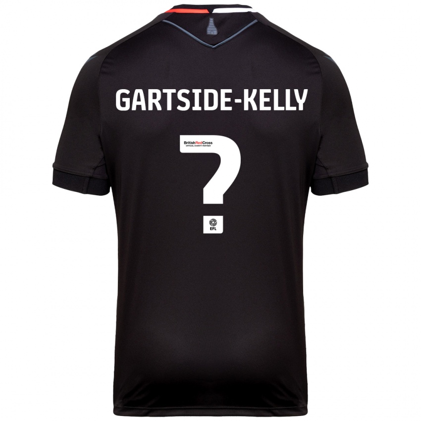 Niño Camiseta Gabriel Gartside-Kelly #0 Negro 2ª Equipación 2024/25 La Camisa