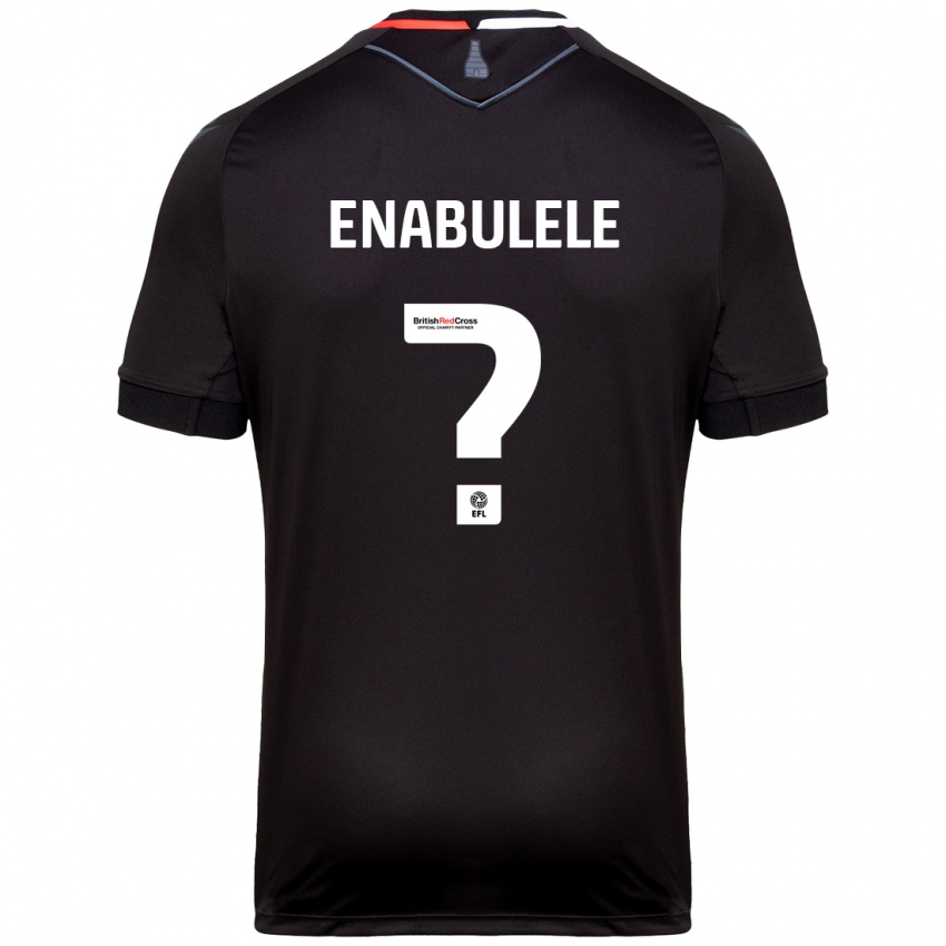 Niño Camiseta Oghosaiwi Enabulele #0 Negro 2ª Equipación 2024/25 La Camisa