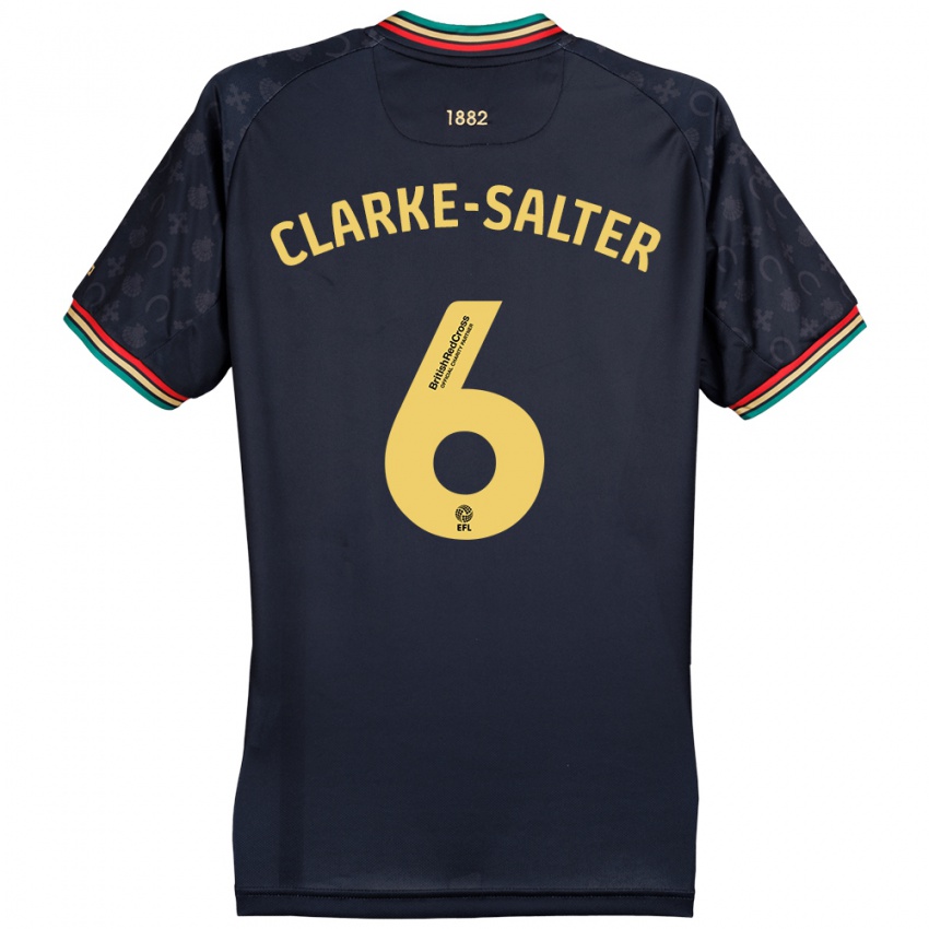 Niño Camiseta Jake Clarke-Salter #6 Azul Marino Oscuro 2ª Equipación 2024/25 La Camisa