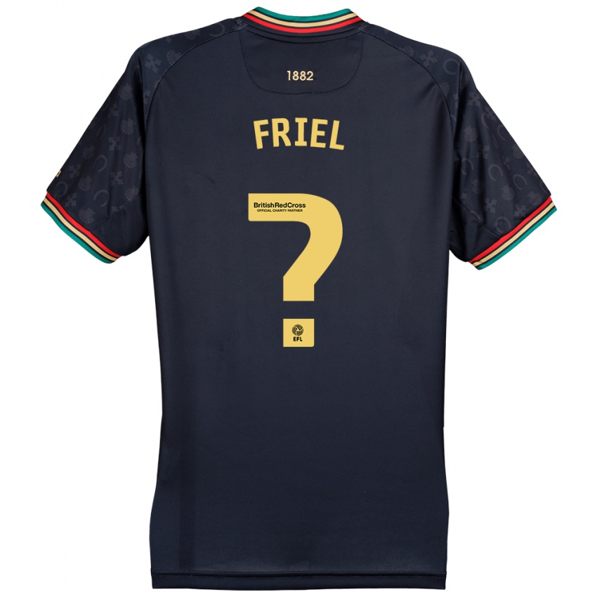 Niño Camiseta Rocco Friel #0 Azul Marino Oscuro 2ª Equipación 2024/25 La Camisa