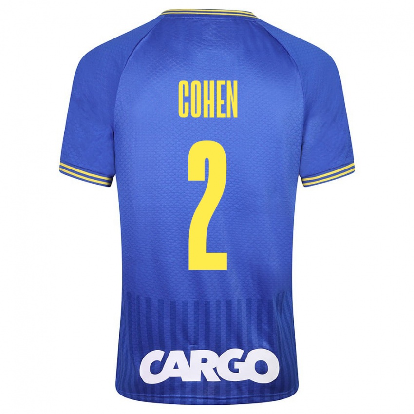 Niño Camiseta Avishay Cohen #2 Blanco 2ª Equipación 2024/25 La Camisa