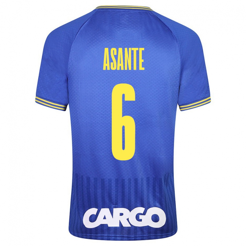 Niño Camiseta Tyrese Asante #6 Blanco 2ª Equipación 2024/25 La Camisa