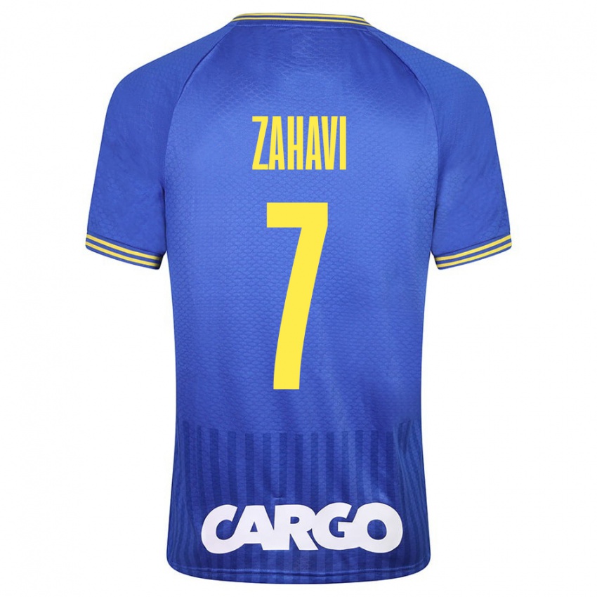 Niño Camiseta Eran Zahavi #7 Blanco 2ª Equipación 2024/25 La Camisa