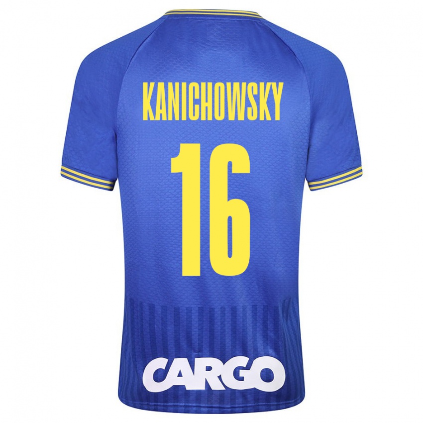 Niño Camiseta Gabi Kanichowsky #16 Blanco 2ª Equipación 2024/25 La Camisa