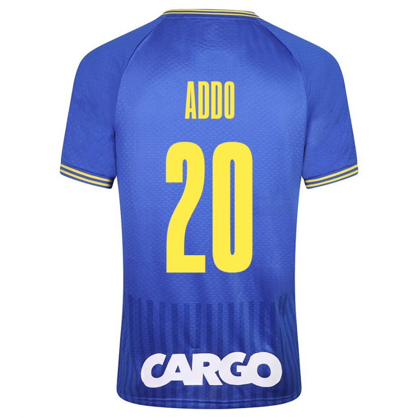 Niño Camiseta Henry Addo #20 Blanco 2ª Equipación 2024/25 La Camisa