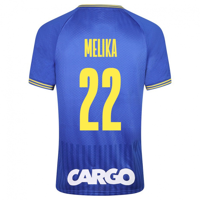 Niño Camiseta Ofek Melika #22 Blanco 2ª Equipación 2024/25 La Camisa