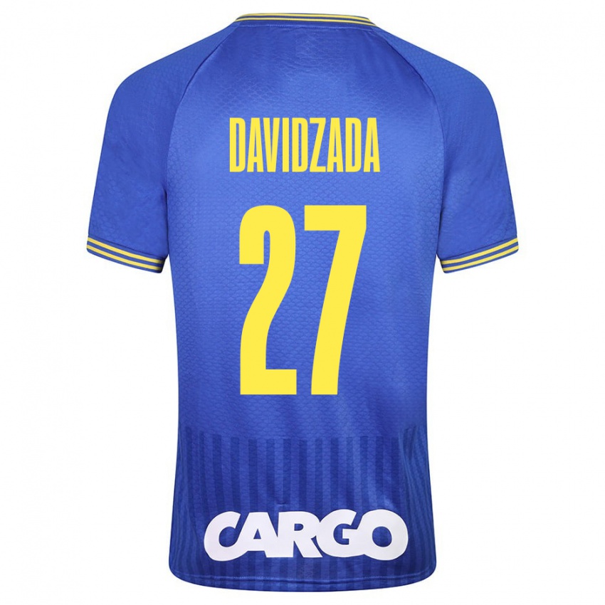 Niño Camiseta Ofir Davidzada #27 Blanco 2ª Equipación 2024/25 La Camisa