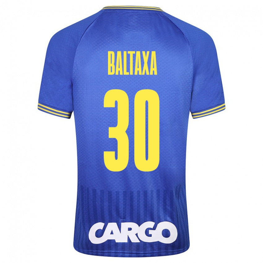 Niño Camiseta Matan Baltaxa #30 Blanco 2ª Equipación 2024/25 La Camisa