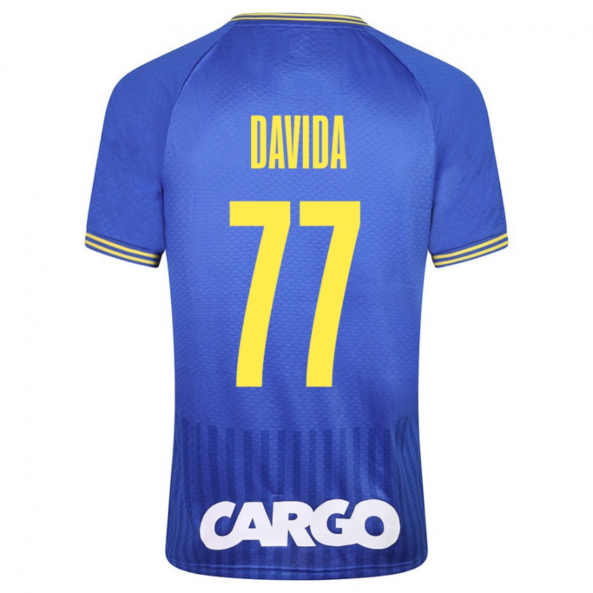 Niño Camiseta Osher Davida #77 Blanco 2ª Equipación 2024/25 La Camisa