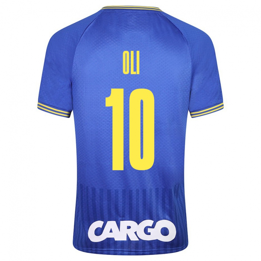 Niño Camiseta Ido Oli #10 Blanco 2ª Equipación 2024/25 La Camisa