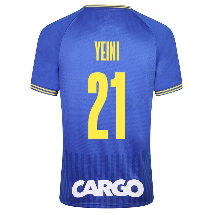 Niño Camiseta Sheran Yeini #21 Blanco 2ª Equipación 2024/25 La Camisa