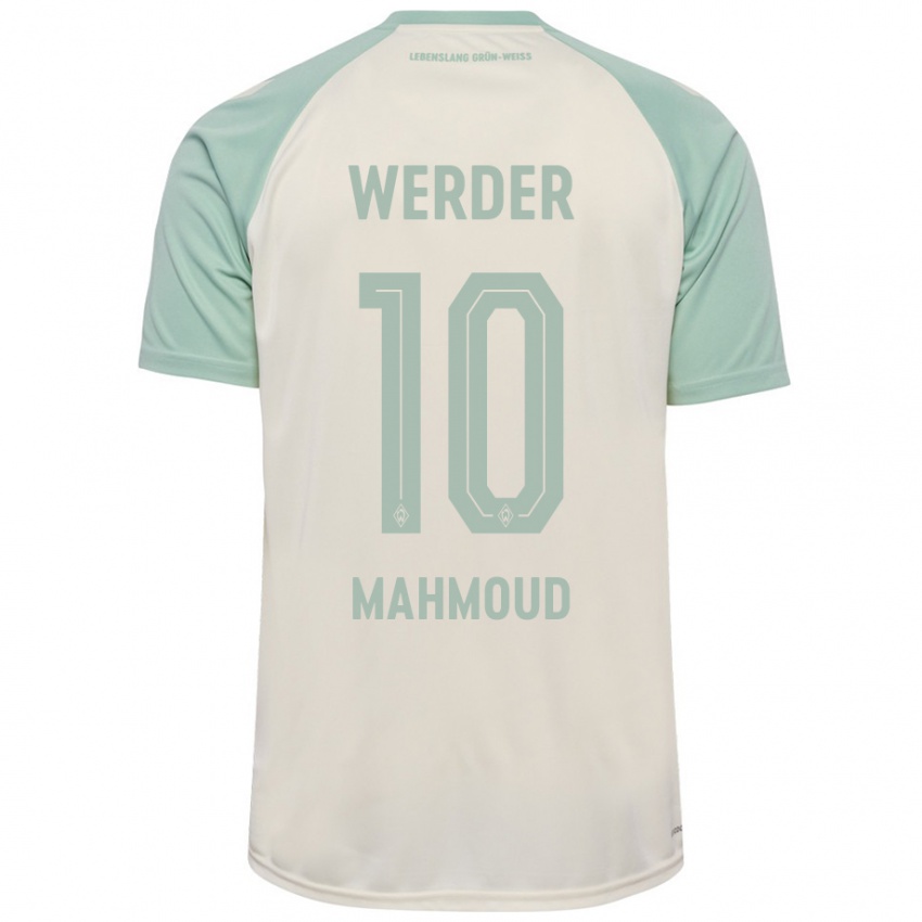 Niño Camiseta Tuana Mahmoud #10 Blanquecino Verde Claro 2ª Equipación 2024/25 La Camisa