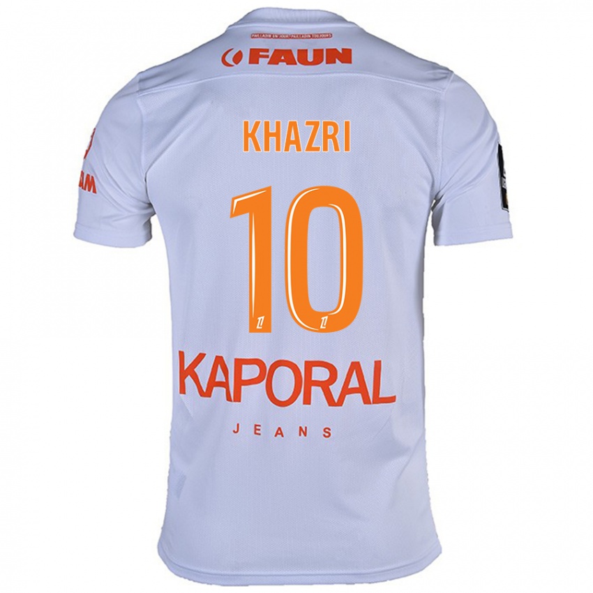 Niño Camiseta Wahbi Khazri #10 Blanco 2ª Equipación 2024/25 La Camisa