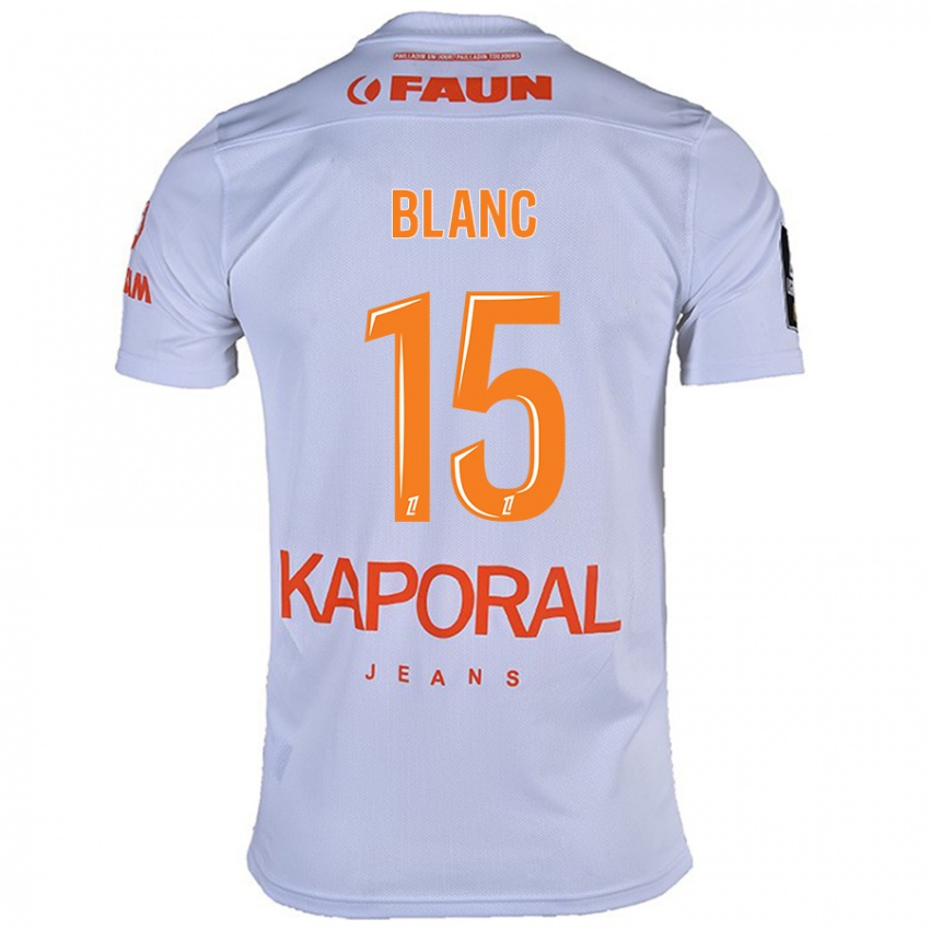 Niño Camiseta Cyrielle Blanc #15 Blanco 2ª Equipación 2024/25 La Camisa