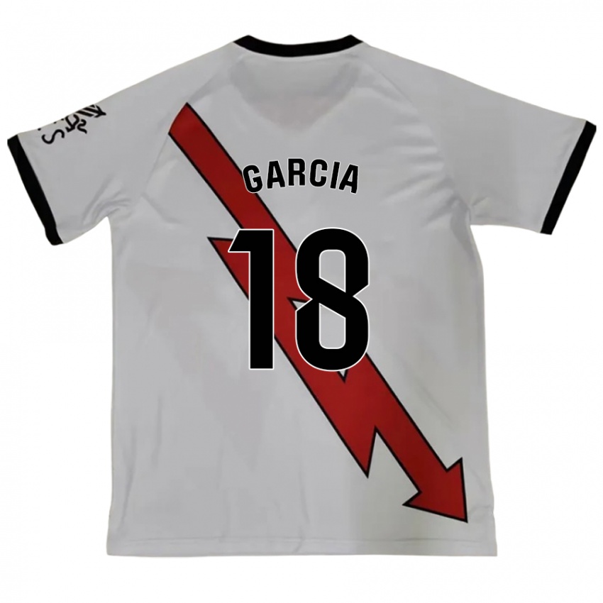 Niño Camiseta Álvaro García #18 Rojo 2ª Equipación 2024/25 La Camisa