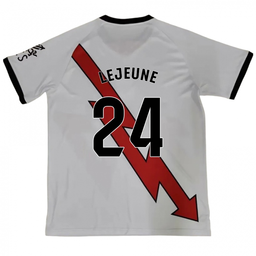 Niño Camiseta Florian Lejeune #24 Rojo 2ª Equipación 2024/25 La Camisa