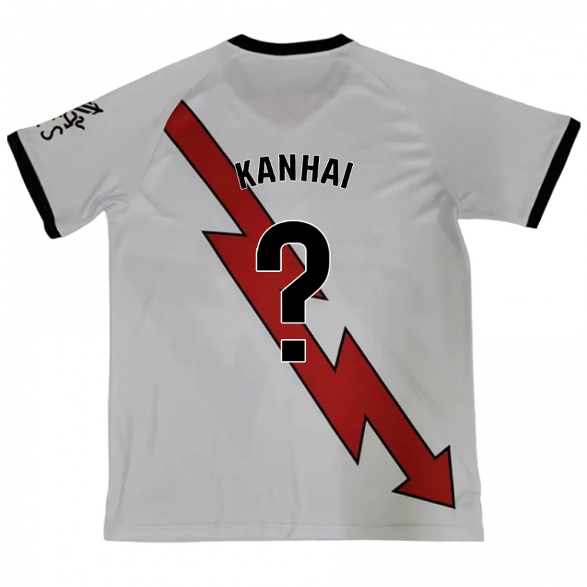 Niño Camiseta Niroel Kanhai #0 Rojo 2ª Equipación 2024/25 La Camisa