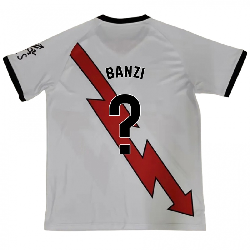 Niño Camiseta Cedrick Banzi #0 Rojo 2ª Equipación 2024/25 La Camisa