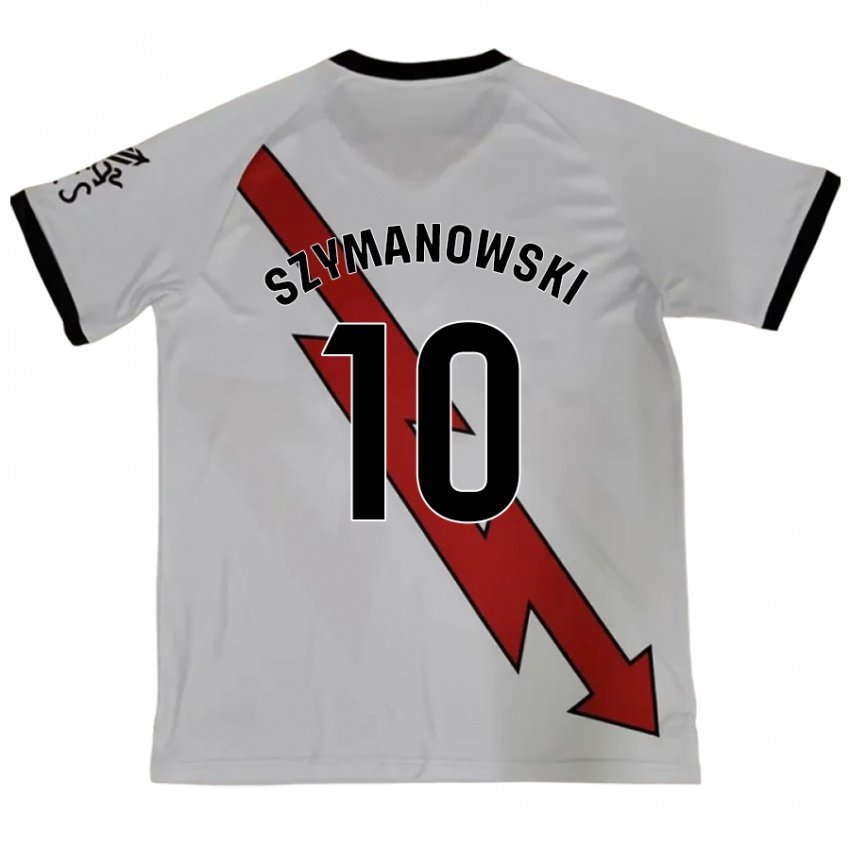 Niño Camiseta Marianela Szymanowski #10 Rojo 2ª Equipación 2024/25 La Camisa