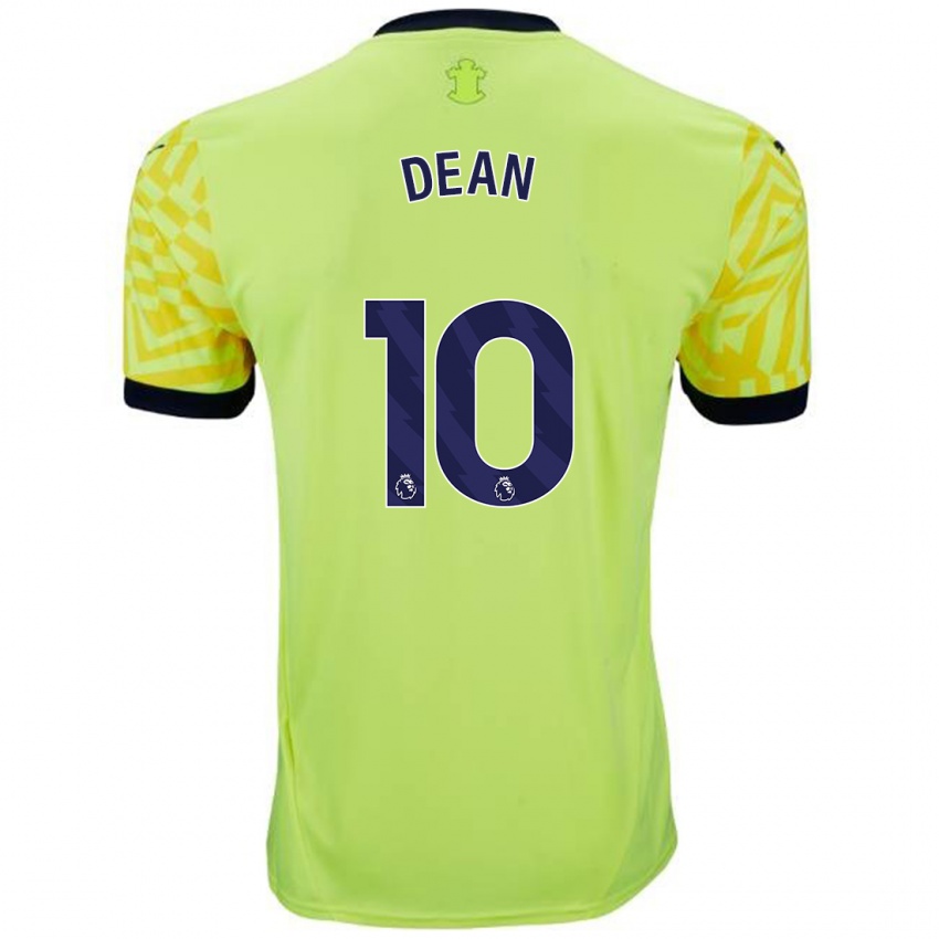 Niño Camiseta Rianna Dean #10 Amarillo 2ª Equipación 2024/25 La Camisa