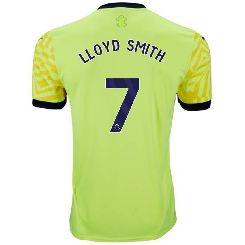 Niño Camiseta Lexi Lloyd-Smith #7 Amarillo 2ª Equipación 2024/25 La Camisa