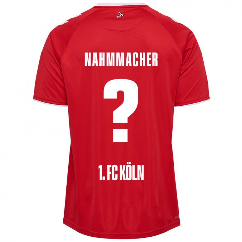 Niño Camiseta Emil Nahmmacher #0 Rojo Blanco 2ª Equipación 2024/25 La Camisa