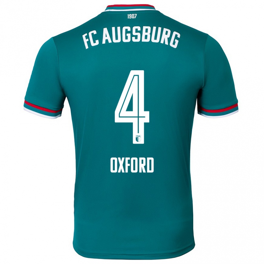 Niño Camiseta Reece Oxford #4 Verde Oscuro 2ª Equipación 2024/25 La Camisa