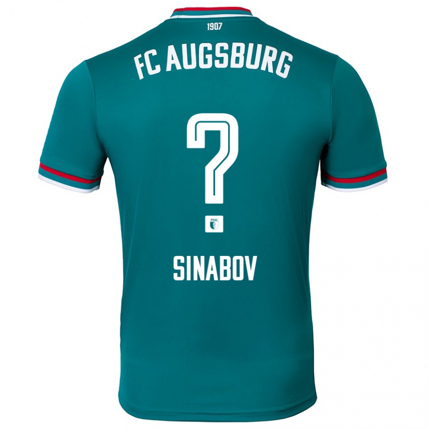 Niño Camiseta Albert Sinabov #0 Verde Oscuro 2ª Equipación 2024/25 La Camisa