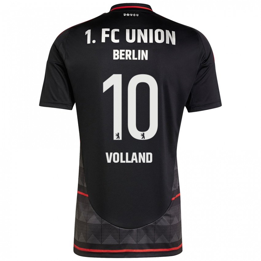 Niño Camiseta Kevin Volland #10 Negro 2ª Equipación 2024/25 La Camisa