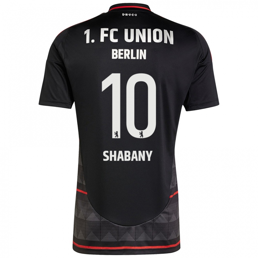 Niño Camiseta Alec Shabany #10 Negro 2ª Equipación 2024/25 La Camisa